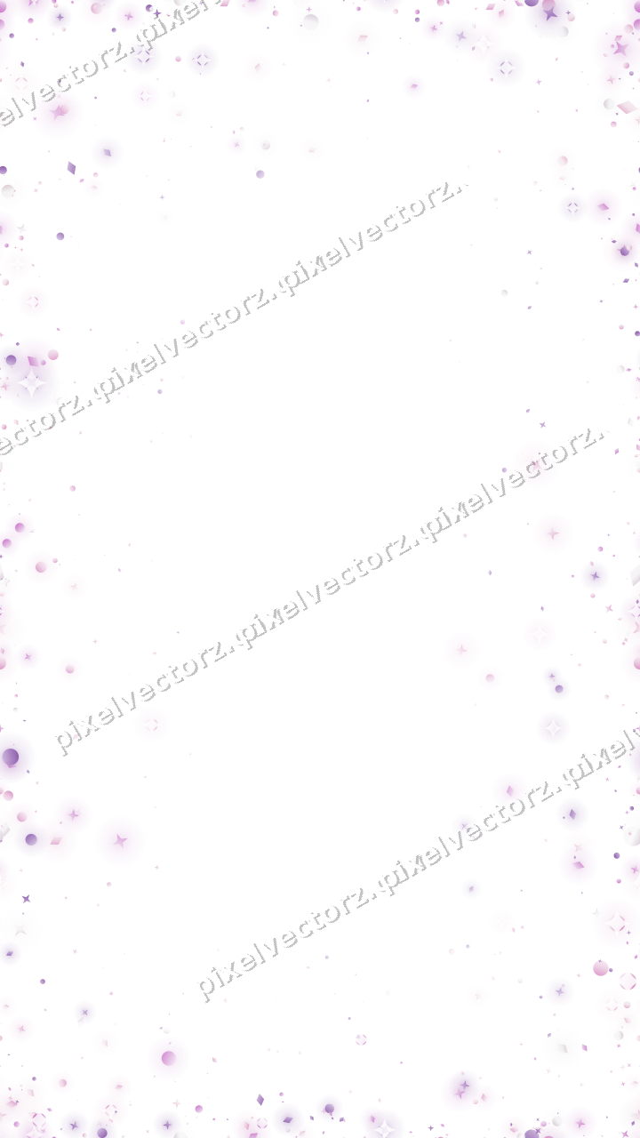 Nahtlose Glitzervignette in Magenta auf transparentem Grund