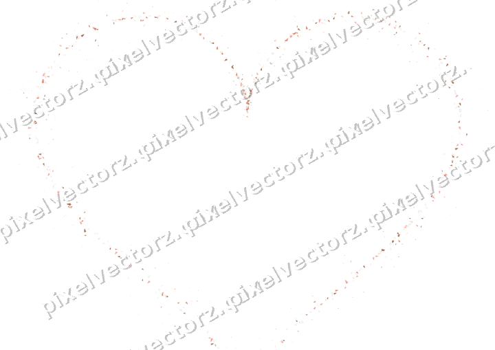 Nahtloses Glitzerherz aus Weihnachtsbäumen auf transparentem Grund