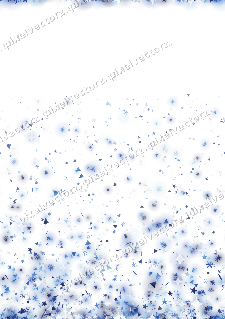 Nahtloser Glitzeraufstieg in Blau und Türkis auf transparentem Grund