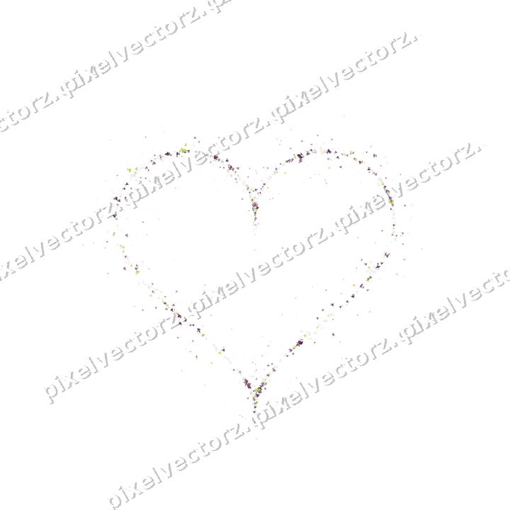 Nahtloses Glitzerherz aus Sektschalen auf transparentem Grund