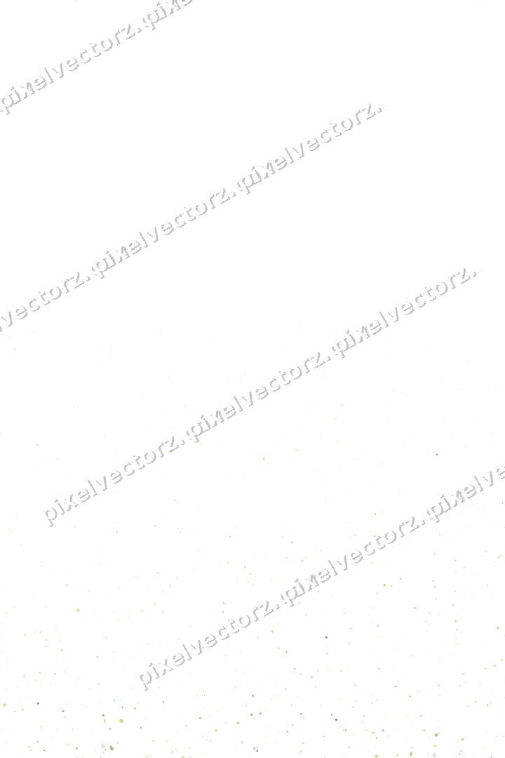Nahtloser Glitzeraufstieg in Limette und Gelb auf transparentem Grund