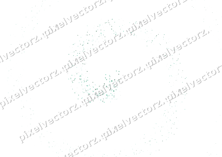 Nahtlose Glitzerspirale aus Sternen auf transparentem Grund