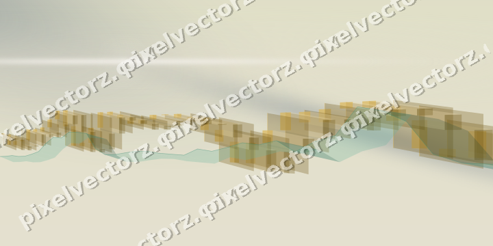 Zarter Pastell Diagramm Hintergrund in Bernstein und Grün