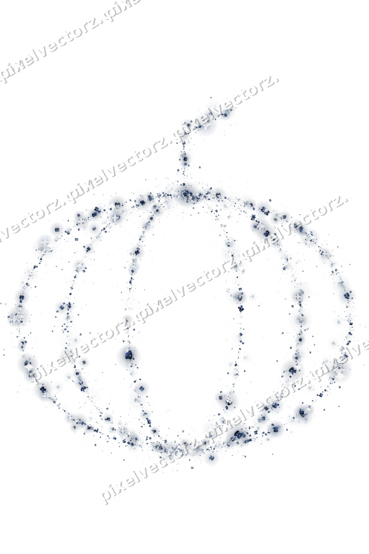 Nahtloser Glitzerkürbis aus Masken auf transparentem Grund