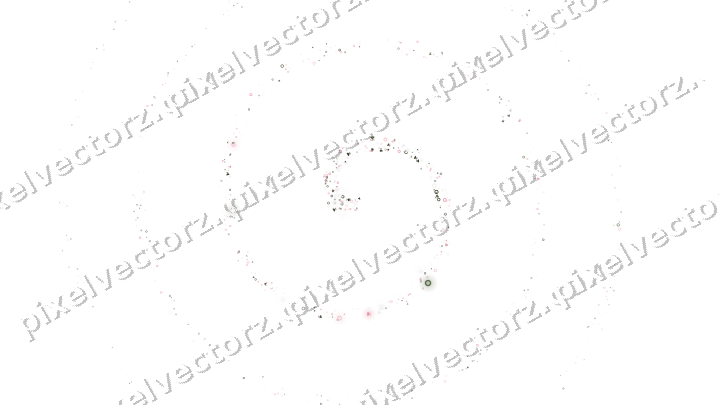 Nahtlose Glitzerspirale in Rosa auf transparentem Grund