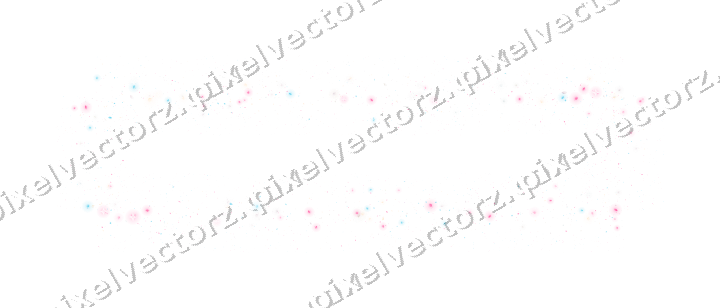 Nahtloser Glitzerrahmen in Rosa und Türkis auf transparentem Grund