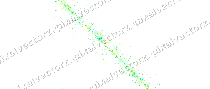 Nahtloses Glitzerband in Grün und Limette auf transparentem Grund