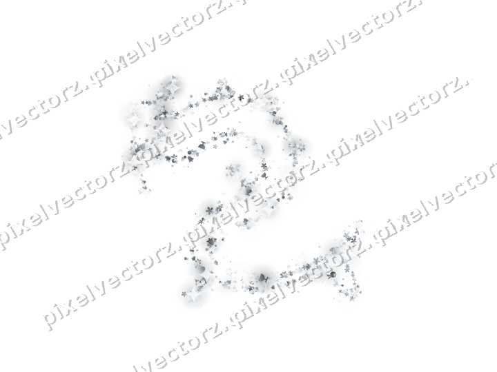 Nahtloser Glitzerdrache in Blassblau auf transparentem Grund