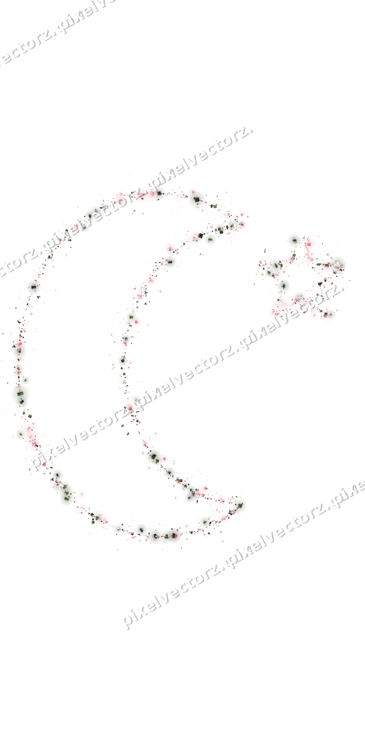 Nahtlose Glitzer-Mondsichel in Rosa auf transparentem Grund