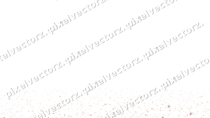 Nahtloser Randglitzer auf transparentem Grund