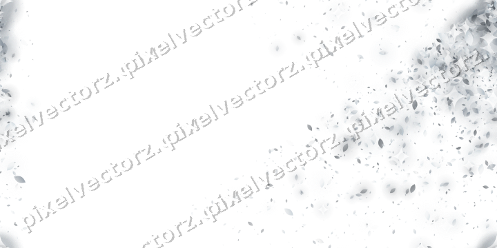 Nahtloser Glitzerfächer aus Tropfen auf transparentem Grund