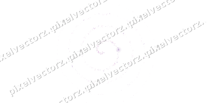 Nahtlose Glitzerspirale aus Splittern auf transparentem Grund