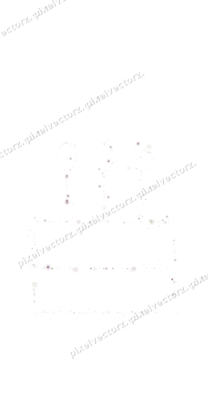 Nahtlose Glitzertorte in Dunkelmagenta auf transparentem Grund
