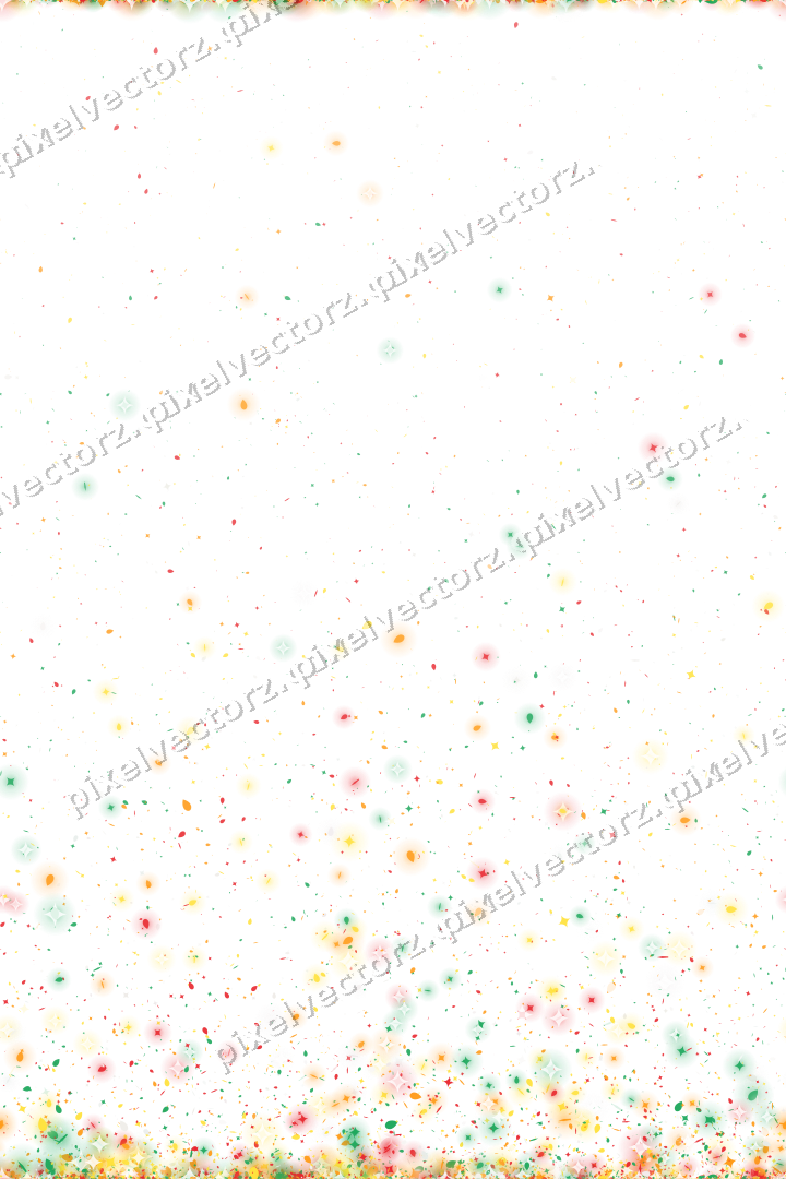 Nahtloser Glitzeraufstieg aus Funken und Eiern auf transparentem Grund