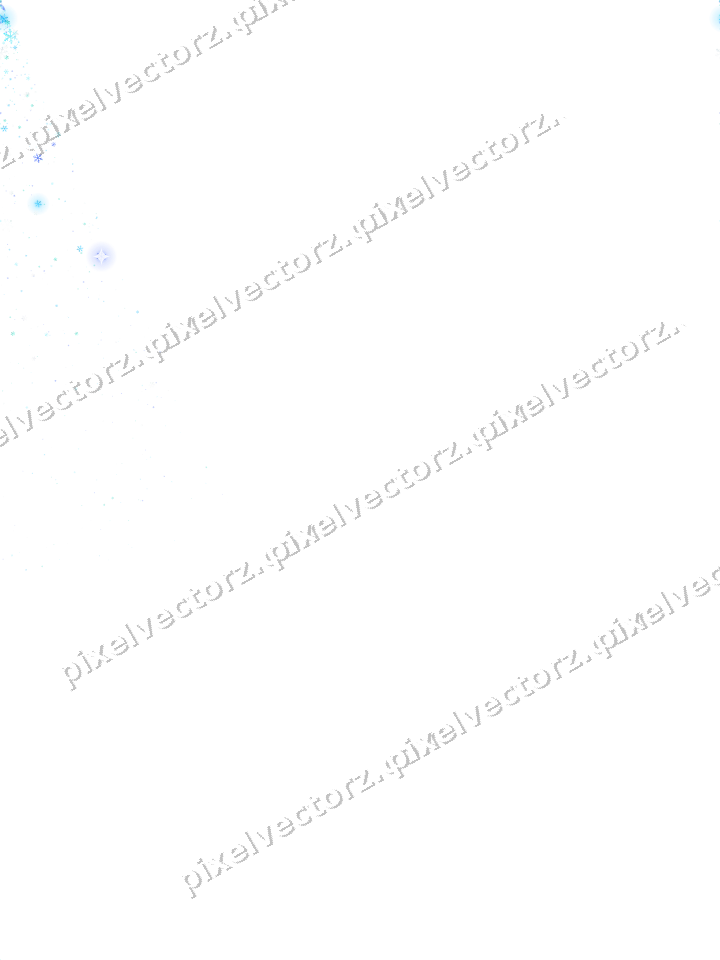 Nahtloser Glitzerfächer aus Schneeflocken auf transparentem Grund