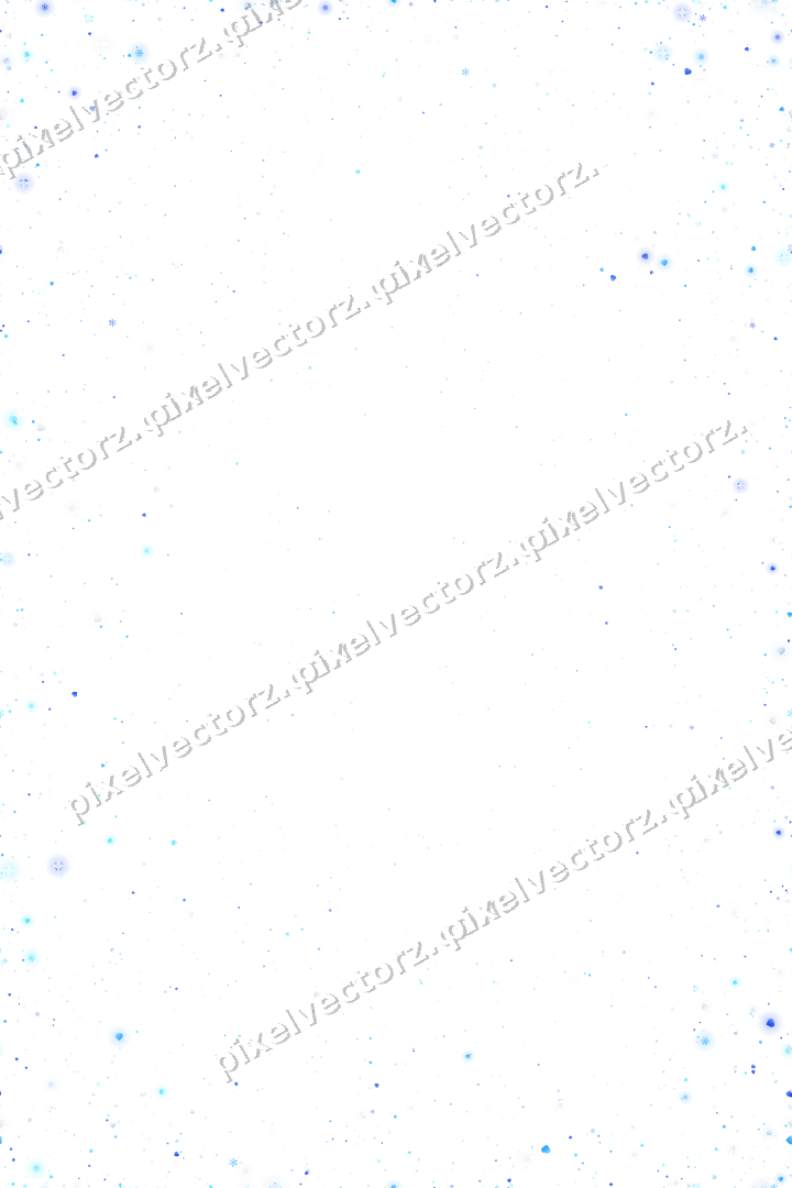 Nahtlose Glitzervignette in Türkis und Blau auf transparentem Grund