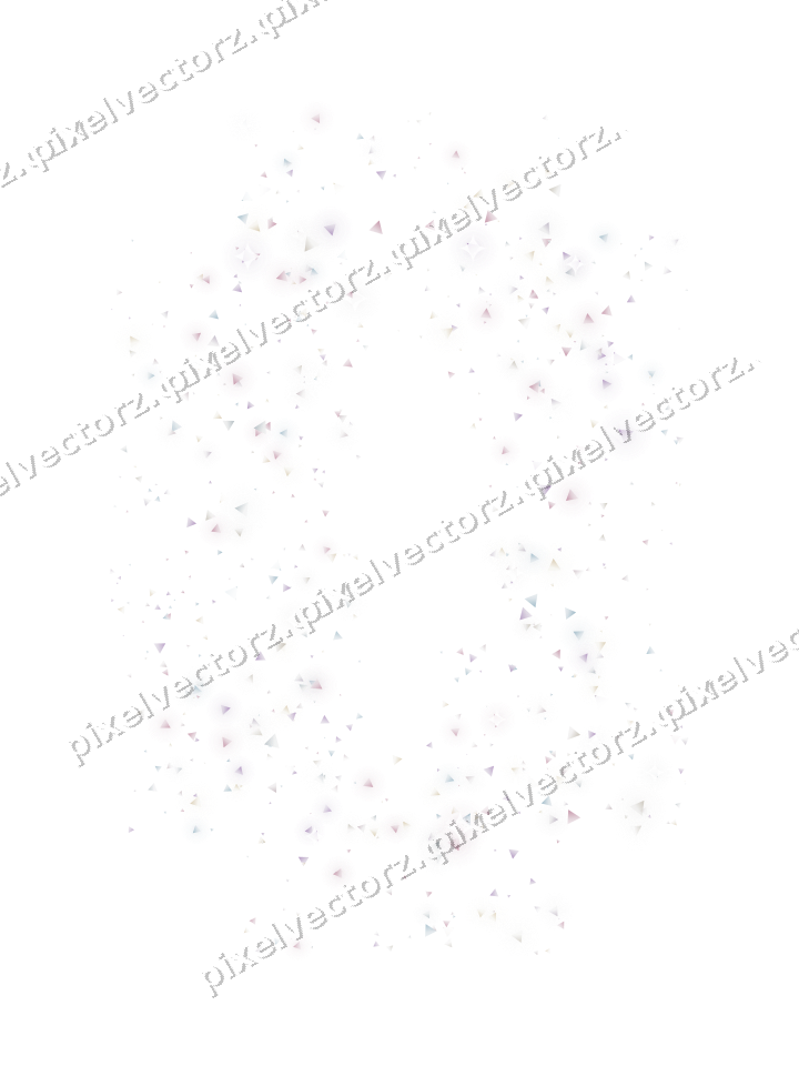 Nahtloser Glitzerrahmen aus Dreiecken auf transparentem Grund