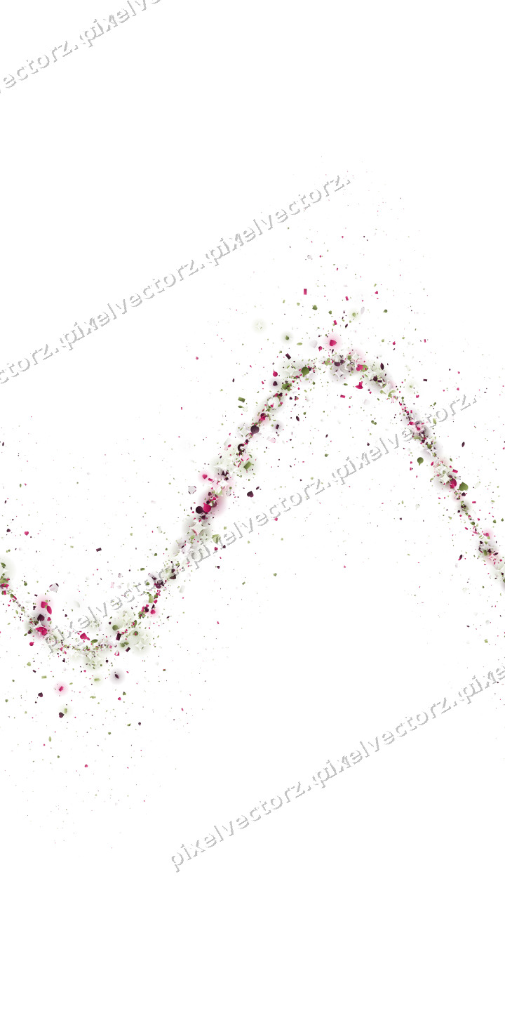 Nahtlose Glitzerwelle in Limette und Rosa auf transparentem Grund