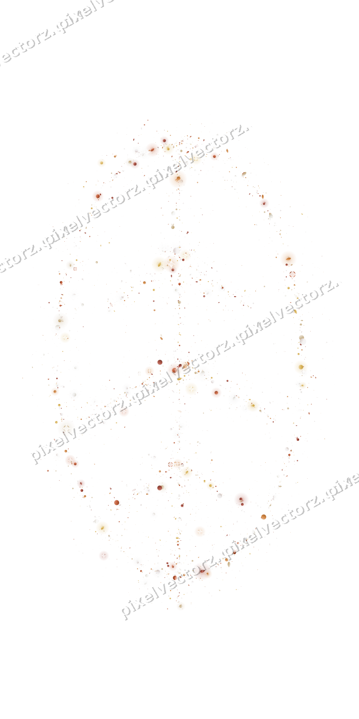 Nahtloses Glitzerblatt aus Hasen und Blättern auf transparentem Grund