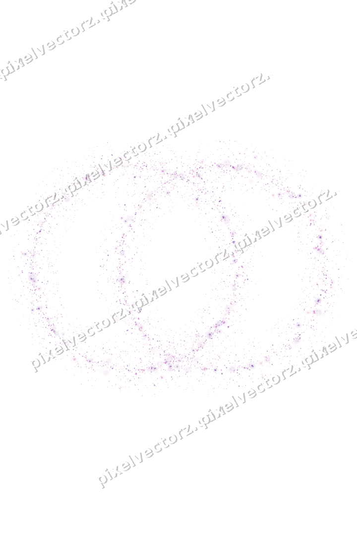 Nahtlose Glitzer-Eheringe in Magenta auf transparentem Grund