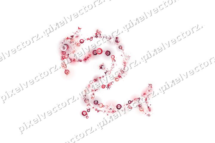 Nahtloser Glitzerdrache in Rosa und Rot auf transparentem Grund