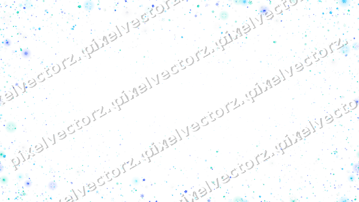 Nahtlose Glitzervignette in Türkis und Petrol auf transparentem Grund