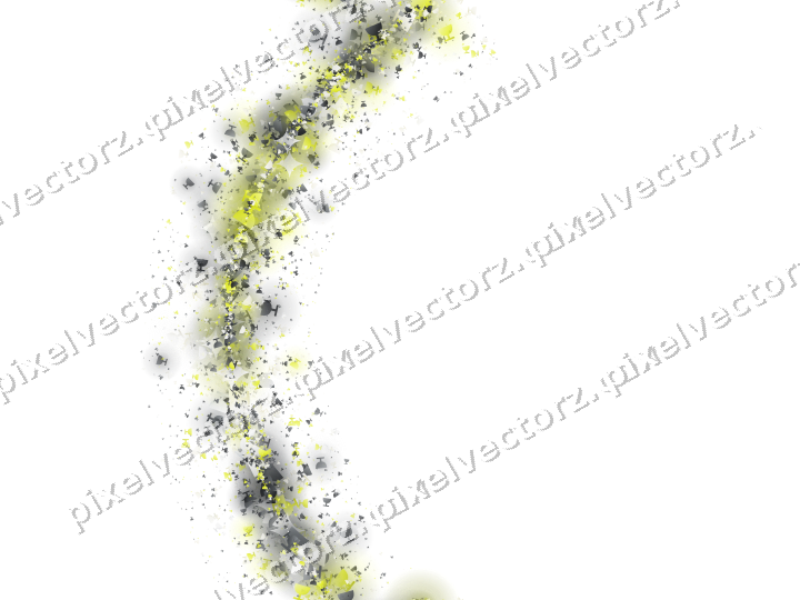 Nahtloser Glitzerbogen aus Sektschalen in Gelb auf transparentem Grund