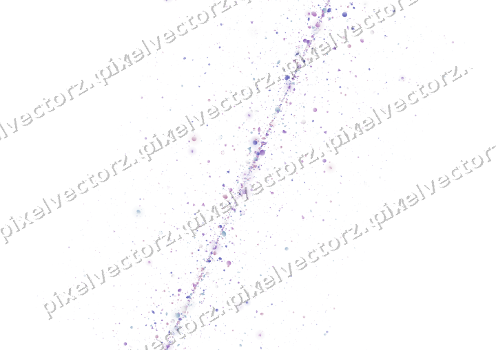 Nahtloses Glitzerband in Violett und Blau auf transparentem Grund