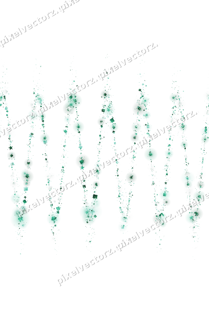 Nahtlose Glitzerwelle auf transparentem Grund