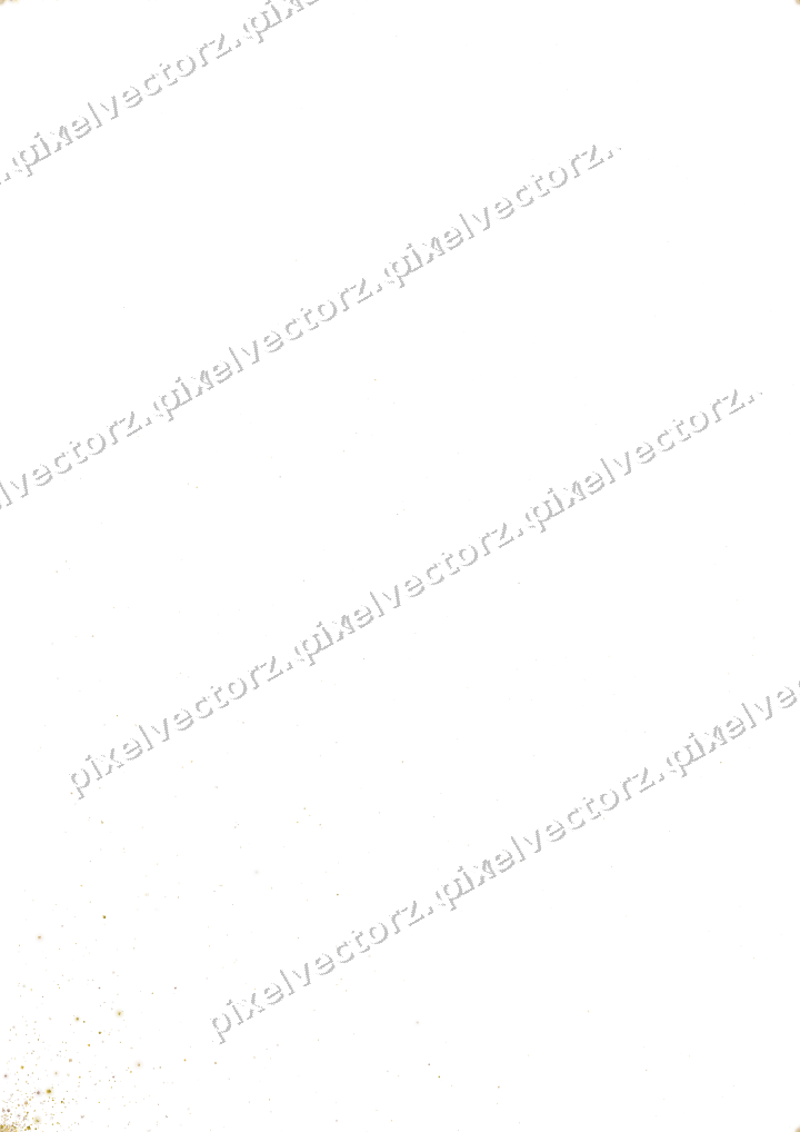 Nahtloser Glitzerfächer in Bernstein auf transparentem Grund