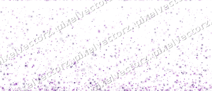 Nahtloser Glitzeraufstieg in Violett auf transparentem Grund