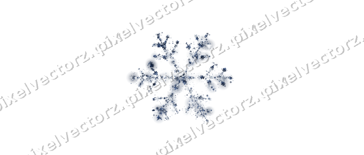 Nahtlose Glitzer-Schneeflocke aus Blüten auf transparentem Grund