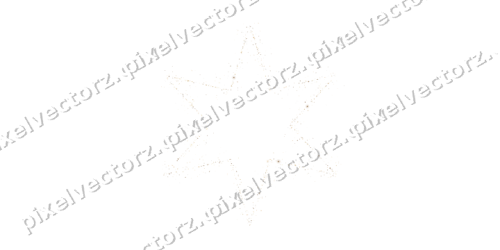 Nahtloser Glitzerstern aus Dreiecken auf transparentem Grund
