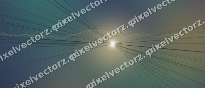Leuchtender Neon Diagramm Hintergrund in Bernstein und Grün