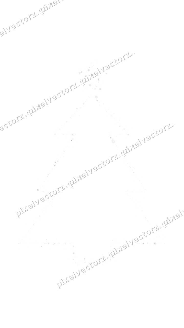Nahtloser Glitzer-Weihnachtsbaum in Blassblau auf transparentem Grund