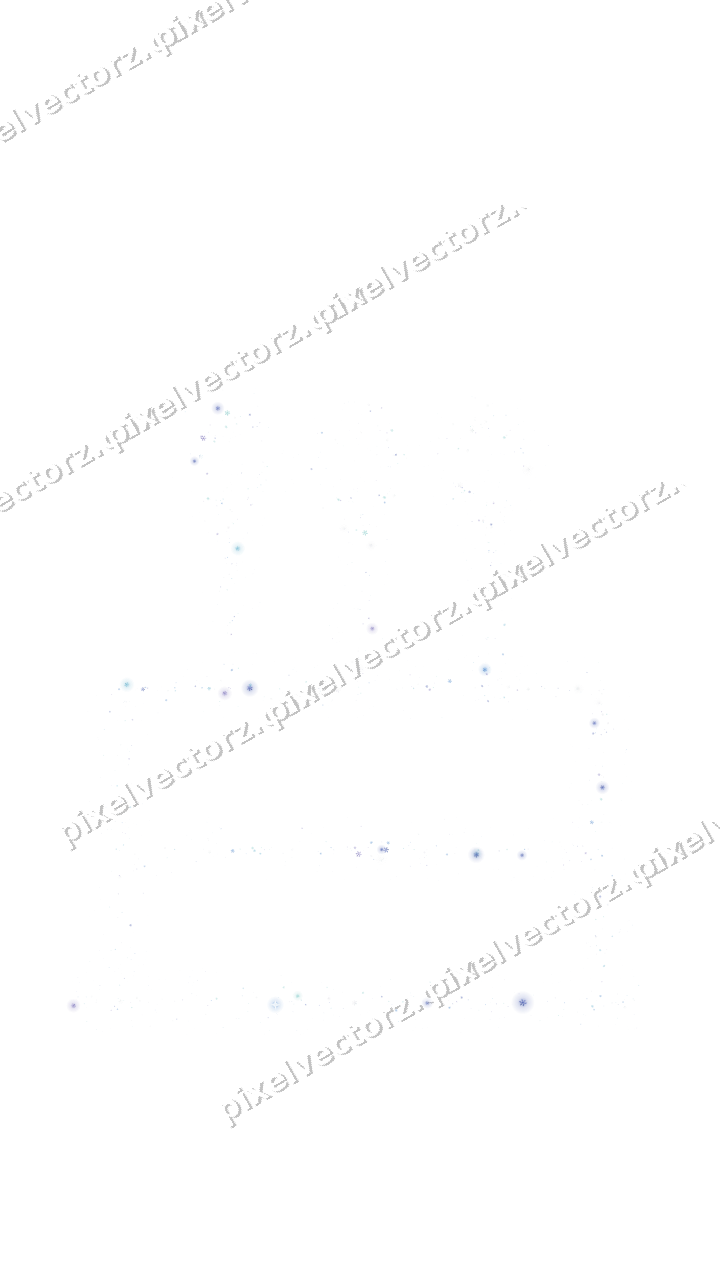 Nahtlose Glitzertorte aus Schneeflocken auf transparentem Grund