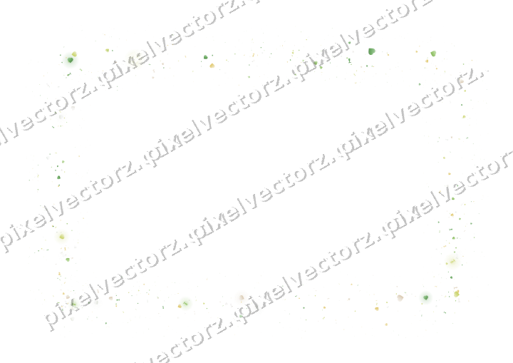 Nahtloser Glitzerrahmen in Limette und Gelb auf transparentem Grund
