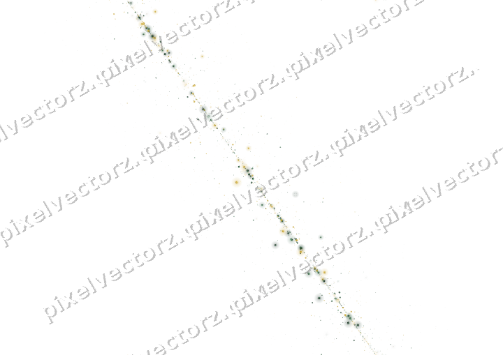 Nahtloses Glitzerband aus Kleeblättern auf transparentem Grund