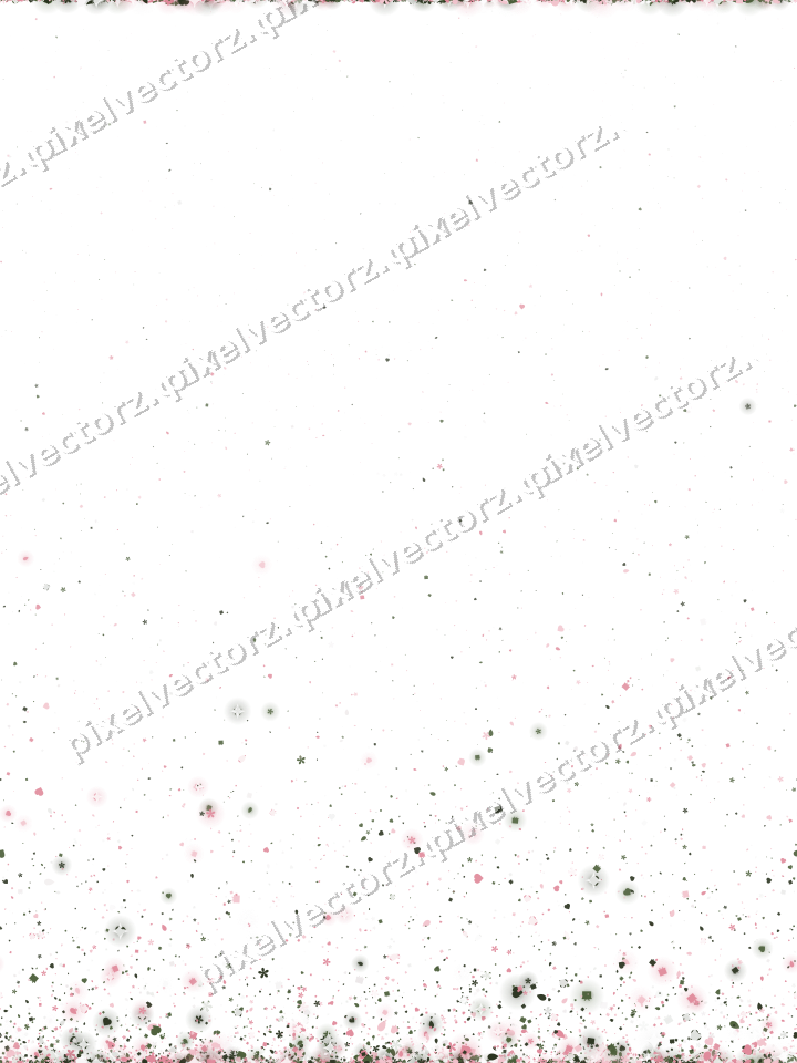 Nahtloser Glitzeraufstieg in Rosa auf transparentem Grund