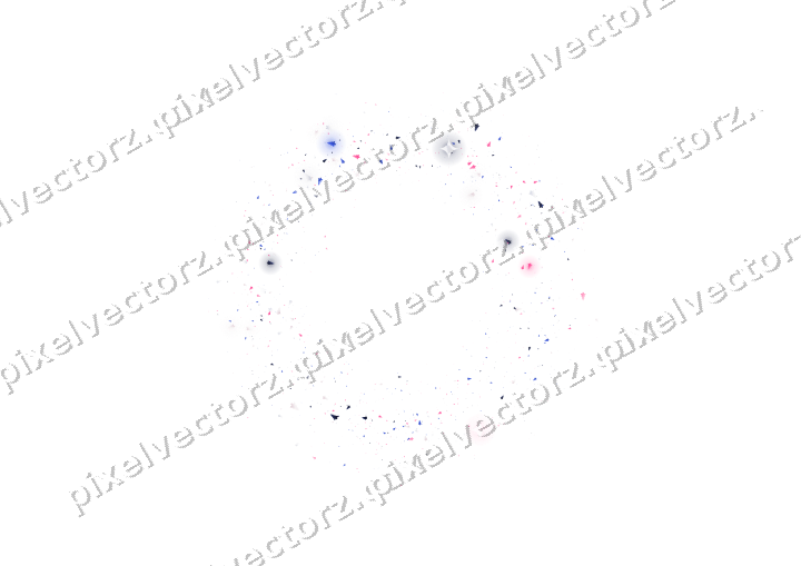 Nahtloser Glitzerkranz aus Weihnachtsbäumen auf transparentem Grund