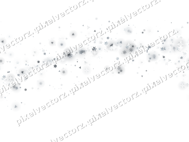 Nahtloser Glitzerbogen in Blassblau auf transparentem Grund