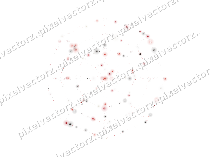 Nahtloses Glitzer-Spinnennetz in Rot auf transparentem Grund