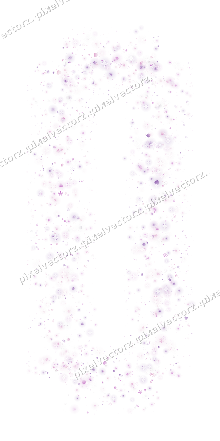 Nahtloser Glitzerrahmen in Magenta und Violett auf transparentem Grund