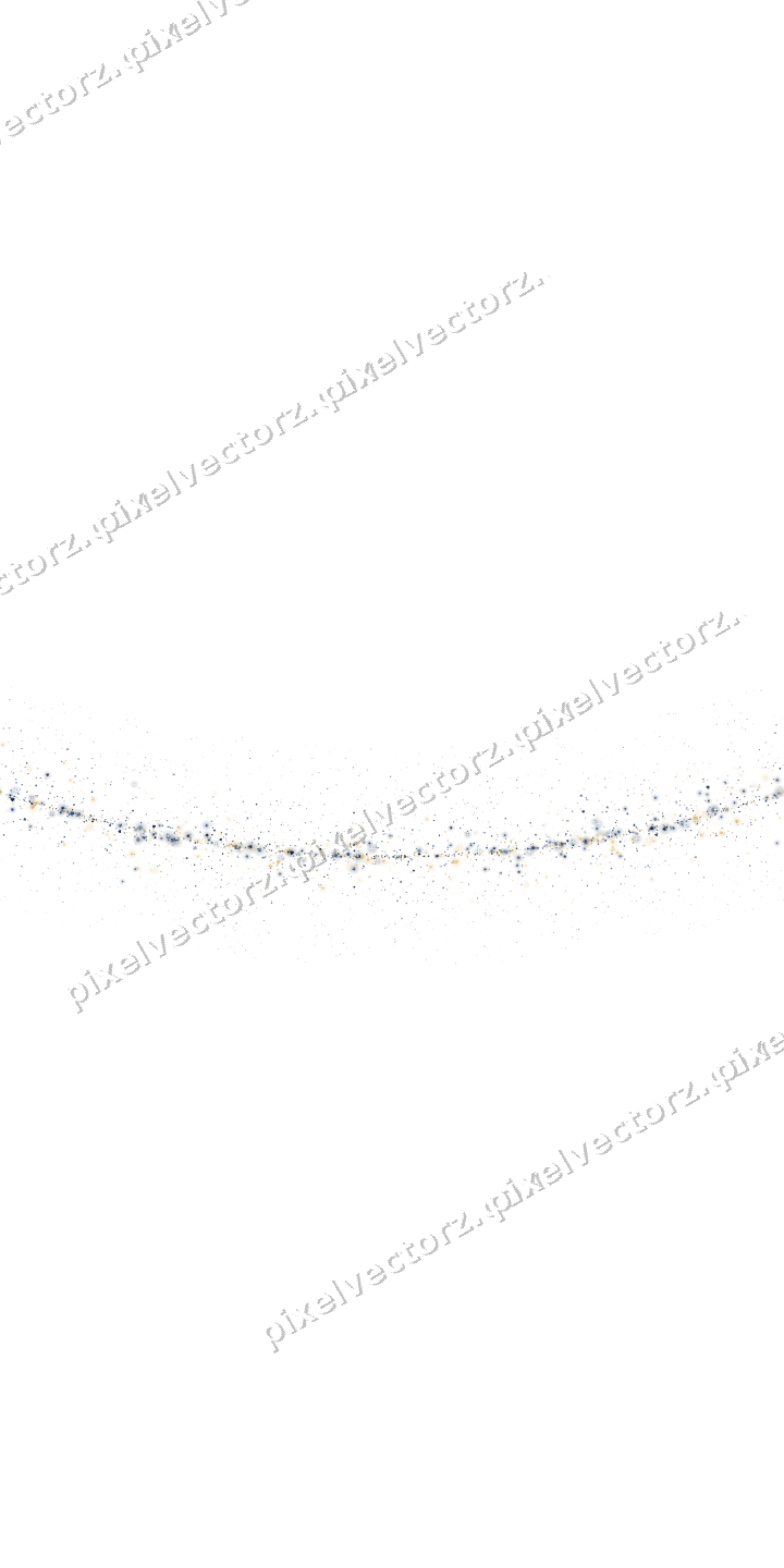 Nahtloser Glitzerbogen in Dunkelblau auf transparentem Grund