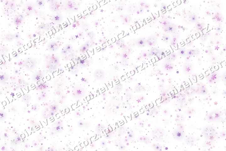 Nahtlose Glitzerstreuung in Magenta auf transparentem Grund