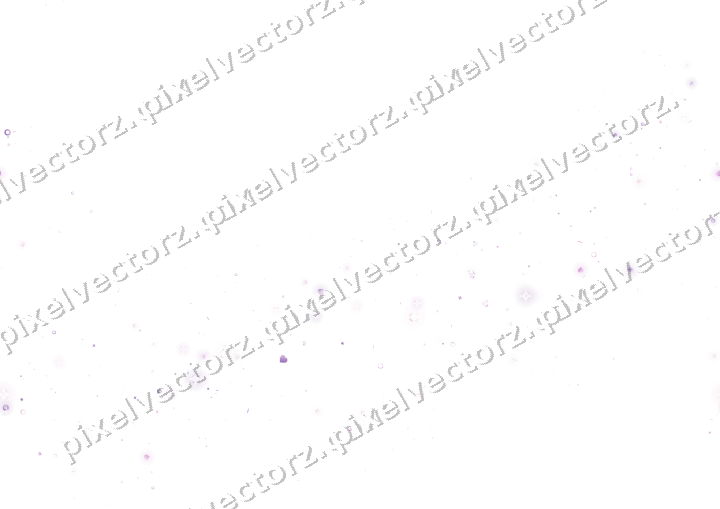 Nahtloser Glitzerbogen aus Funken und Herzen auf transparentem Grund