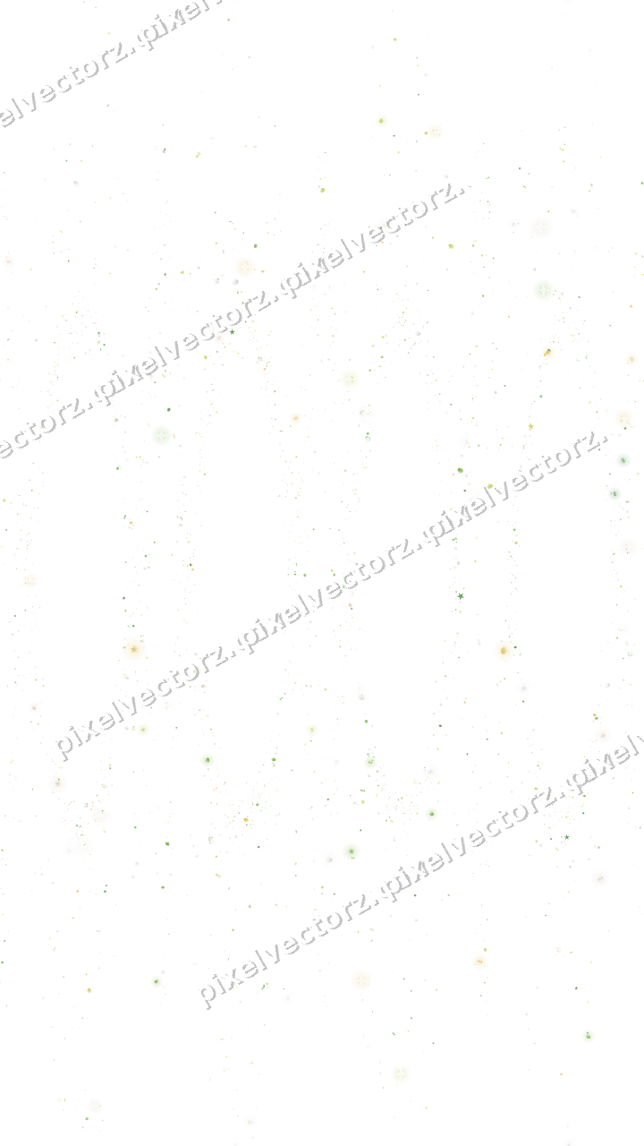Nahtlose Glitzergirlande in Limette und Gelb auf transparentem Grund