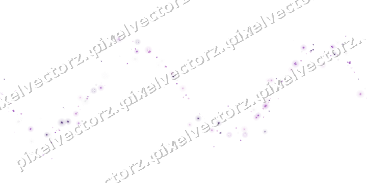 Nahtlose Glitzerwelle aus Sternen und Funken auf transparentem Grund