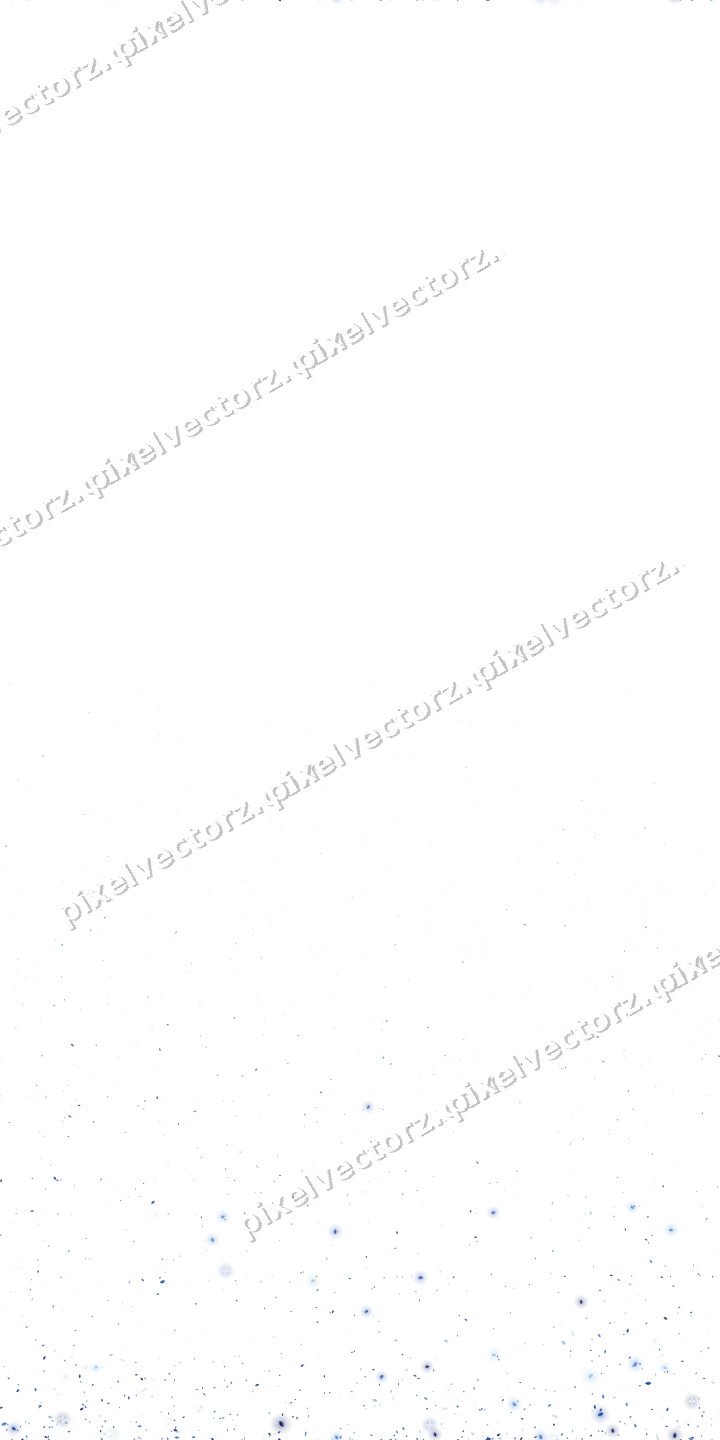 Nahtloser Glitzeraufstieg aus Tropfen in Blau auf transparentem Grund