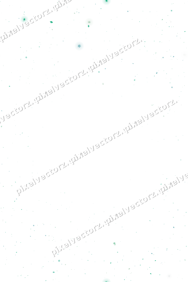 Nahtloser Glitzerkranz aus Blüten und Hasen auf transparentem Grund